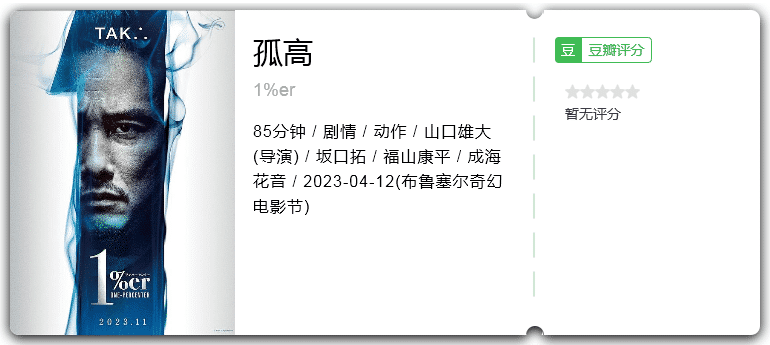 孤高1%er(2023)剧情/动作/日本-电影资源论坛-交流广场-优选资源网_1