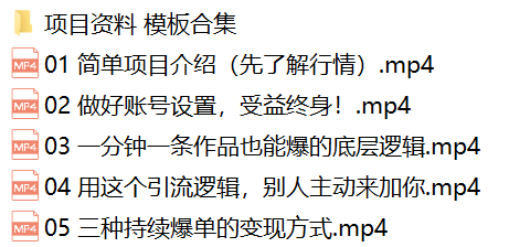 小白项目，短视频制作吸引到私域，简历模板售卖变现-学习资源论坛-交流广场-优选资源网_1