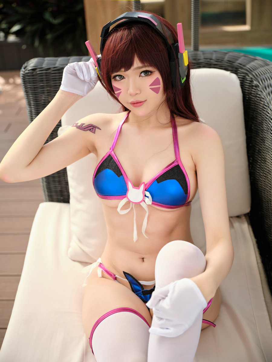 ZinieQ – Overwatch DVA Swimsuit [10P-362MB]-优选资源网_1