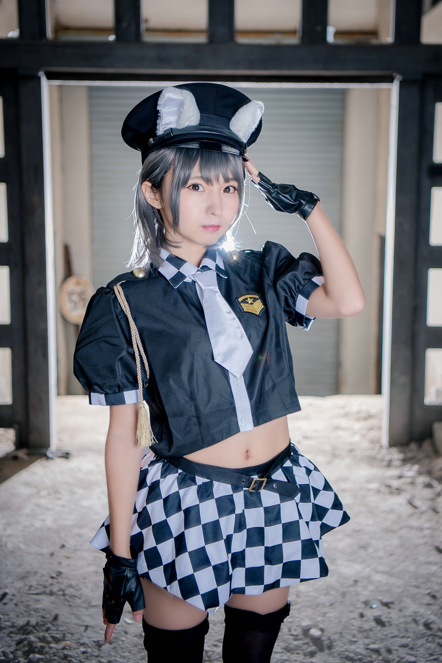 [Cosplay] [Fashion Monster (Ennui Mamefu あんにゅい豆腐)] animal (Cat Police) [1…-优选资源网