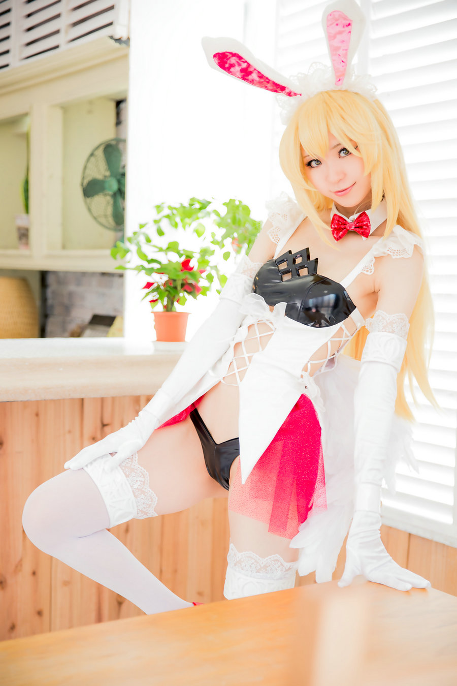 (Cosplay)[Mikehouse (ミケ)] Level 5 Angel Bunny ( Shokuhou Misaki 食蜂操祈 ) [51…-优选资源网