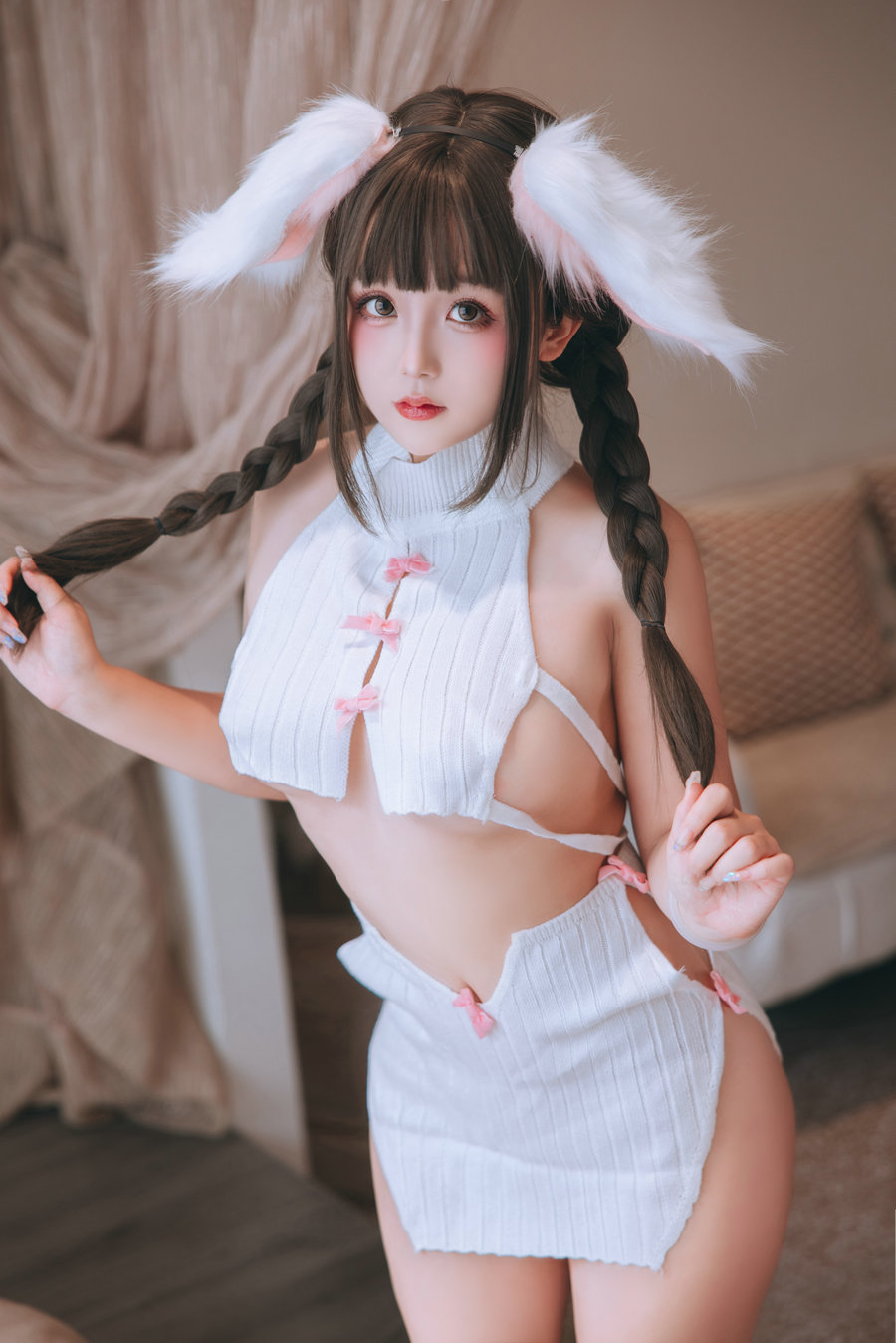 Cosplay日奈娇 – 垂耳兔 [105P3V-1.37GB]-优选资源网