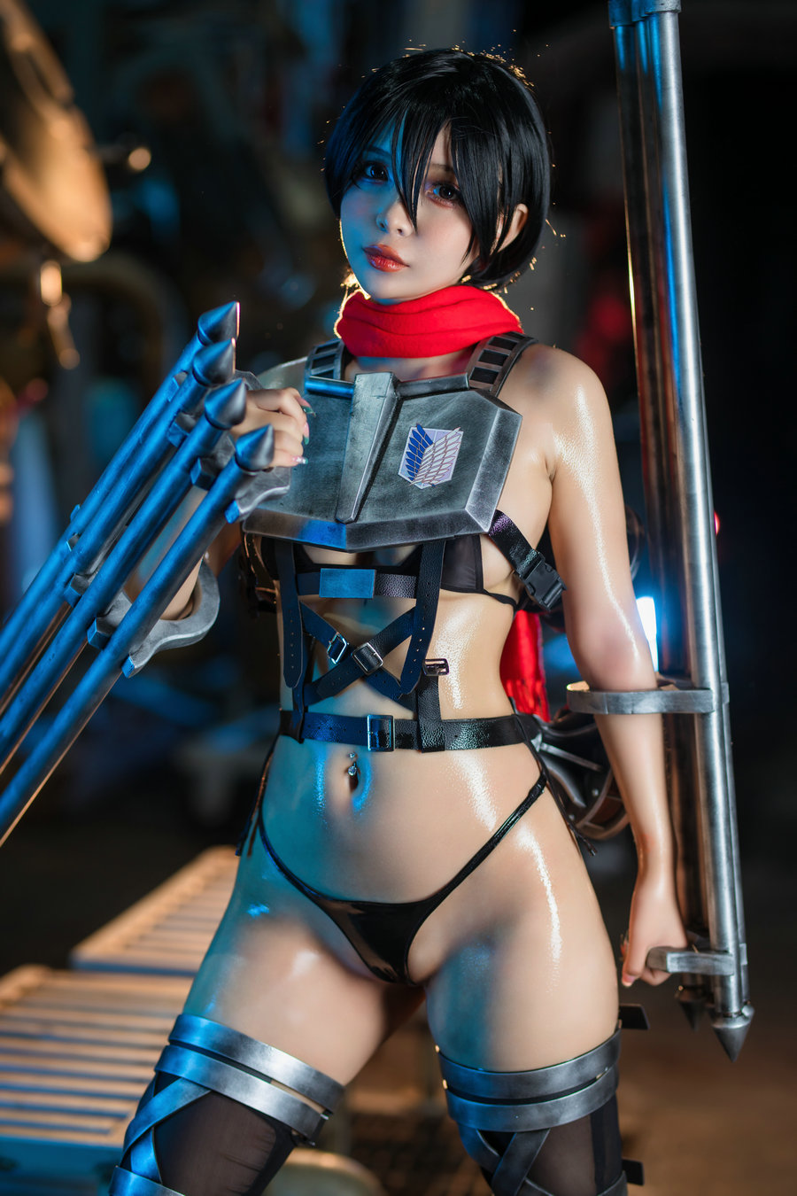 Umeko J – cosplay Mikasa Final Season Attack on Titan [155P20V-1.95GB]-优选资源网