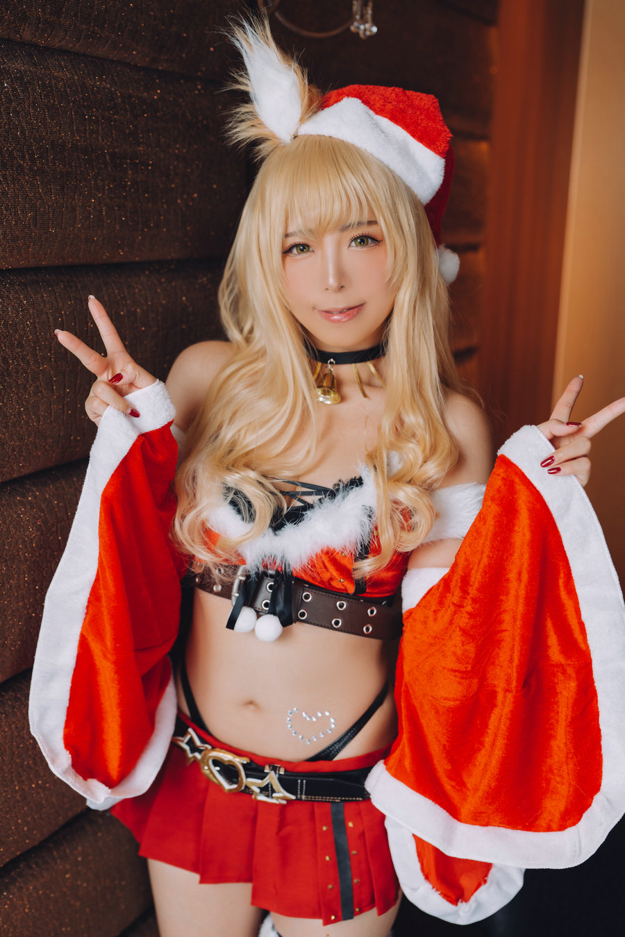 [Cosplay] [Walkure] Rizuna ラブ?クリスマス [130P-413MB]-优选资源网