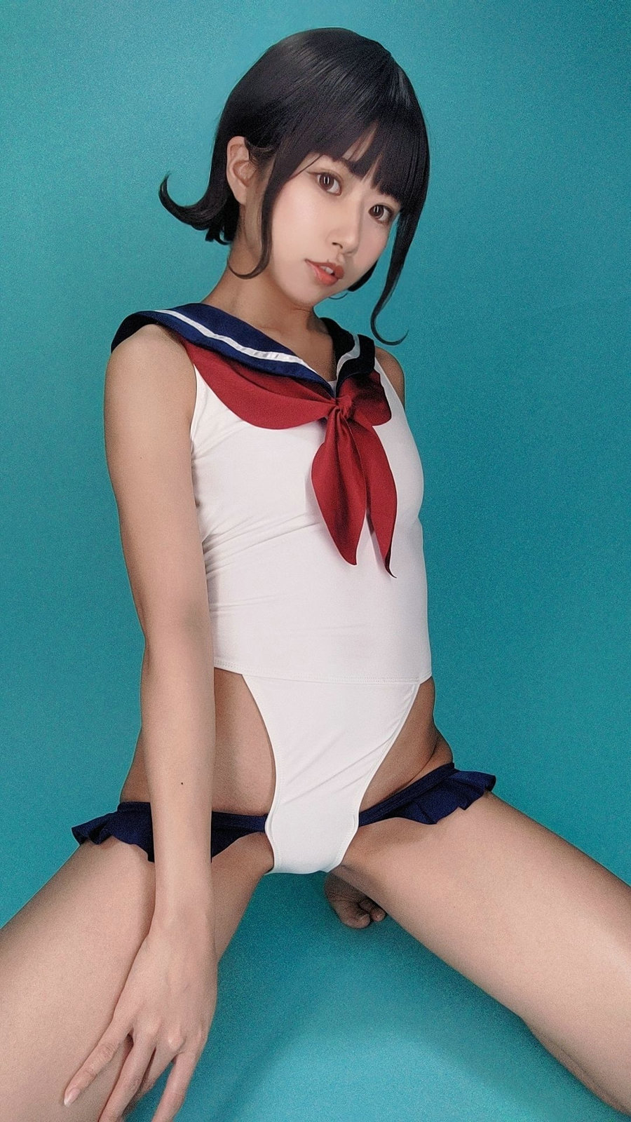 [Cosplay] Hitsuji Negoto 音琴ひつじ – なついろセーラー [97P1V183MB]-优选资源网