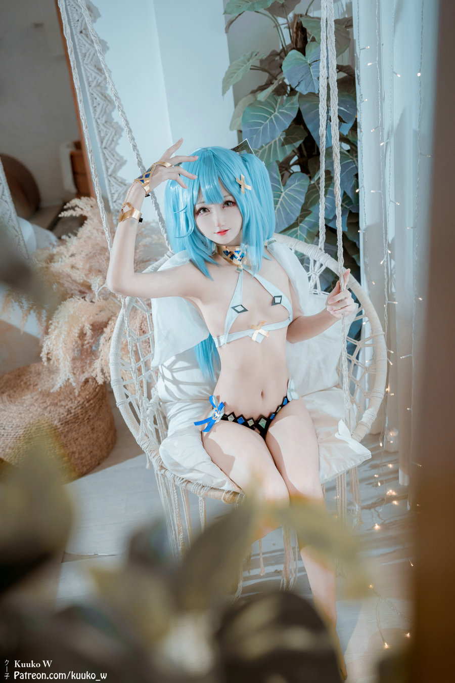 (Cosplay) [KuukoW] Kuuko クー子 – Faruzan Lingerie [34P-388MB]-优选资源网