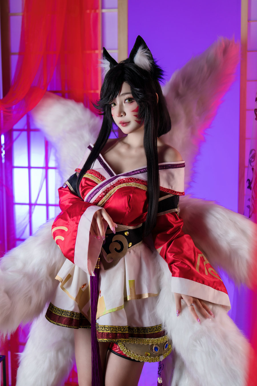 Umeko J – cosplay Ahri League of Legends [119P9V-2.49GB]-优选资源网