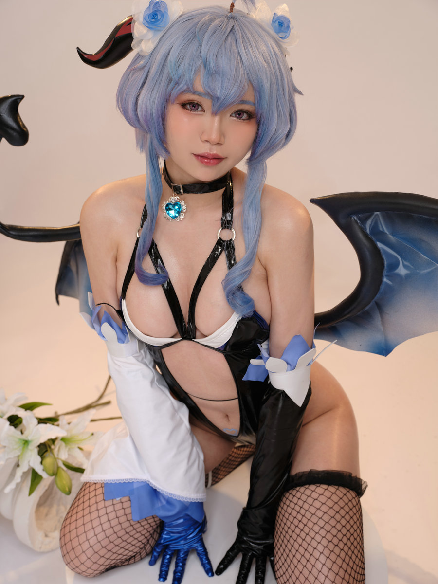 ZinieQ – Genshin Impact Ganyu Succubus [36P4V-1.01GB]-优选资源网